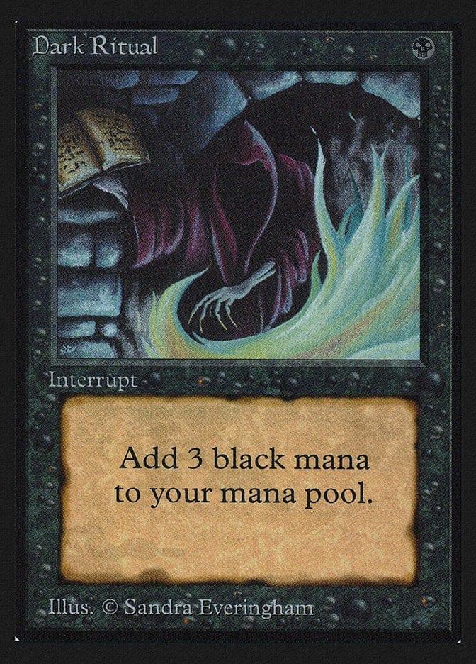 Magic: The Gathering MTG Single Dark Ritual [Collectors’ Edition]