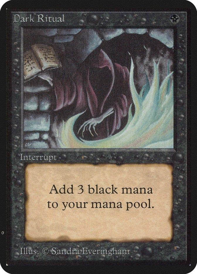 Magic: The Gathering MTG Single Dark Ritual [Limited Edition Alpha]