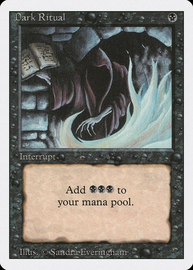 Magic: The Gathering MTG Single Dark Ritual [Revised Edition]