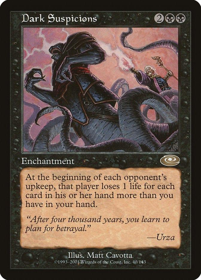 Magic: The Gathering MTG Single Dark Suspicions [Planeshift]