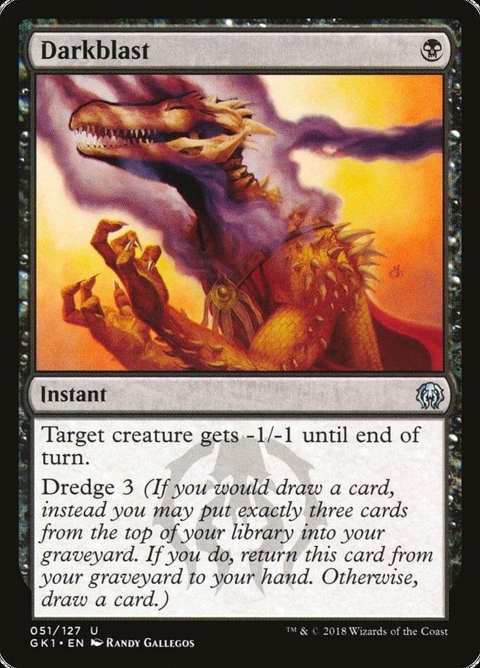 Magic: The Gathering MTG Single Darkblast [Guilds of Ravnica Guild Kit]