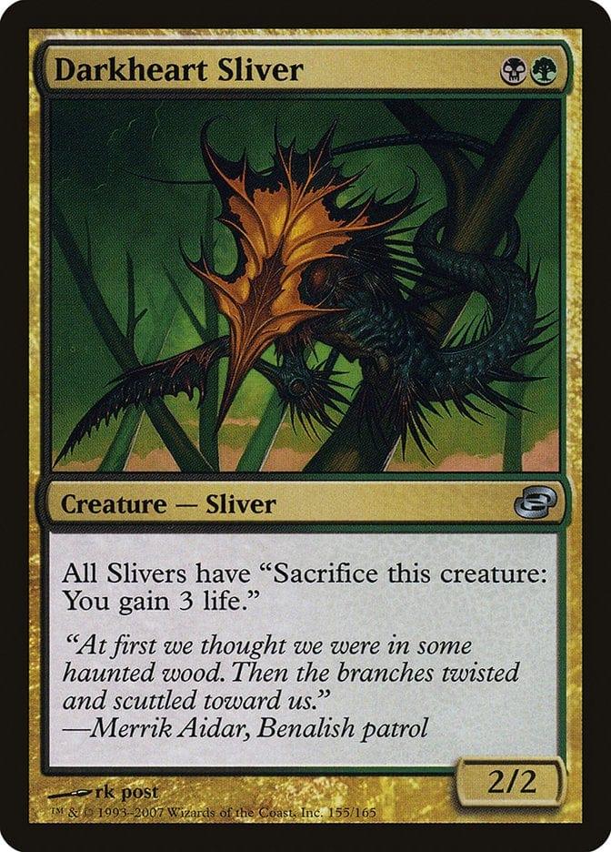 Magic: The Gathering MTG Single Darkheart Sliver [Planar Chaos]