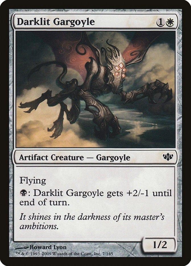 Magic: The Gathering MTG Single Darklit Gargoyle [Conflux]