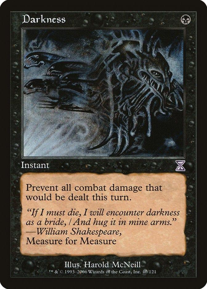 Magic: The Gathering MTG Single Darkness [Time Spiral Timeshifted]