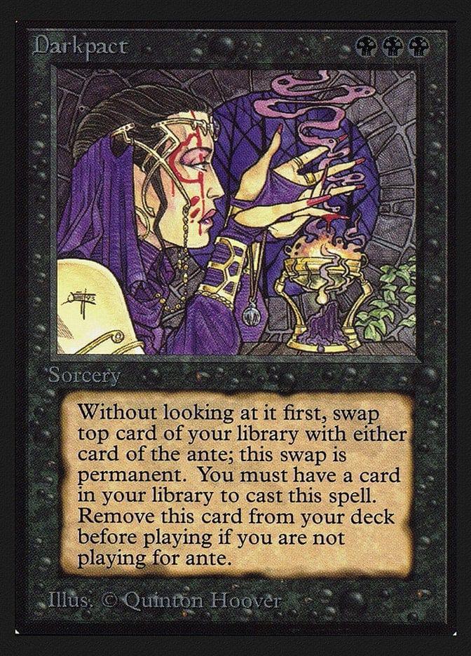 Magic: The Gathering MTG Single Darkpact [International Collectors’ Edition]