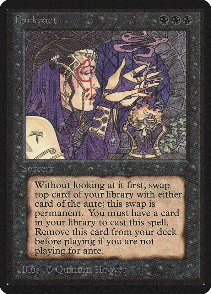 Magic: The Gathering MTG Single Darkpact [Limited Edition Beta]