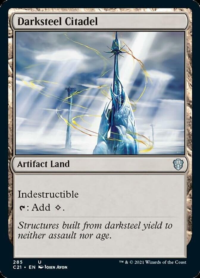 Magic: The Gathering MTG Single Darksteel Citadel [Commander 2021]