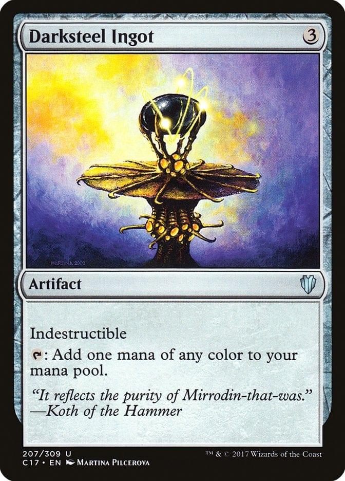 Magic: The Gathering MTG Single Darksteel Ingot [Commander 2017]