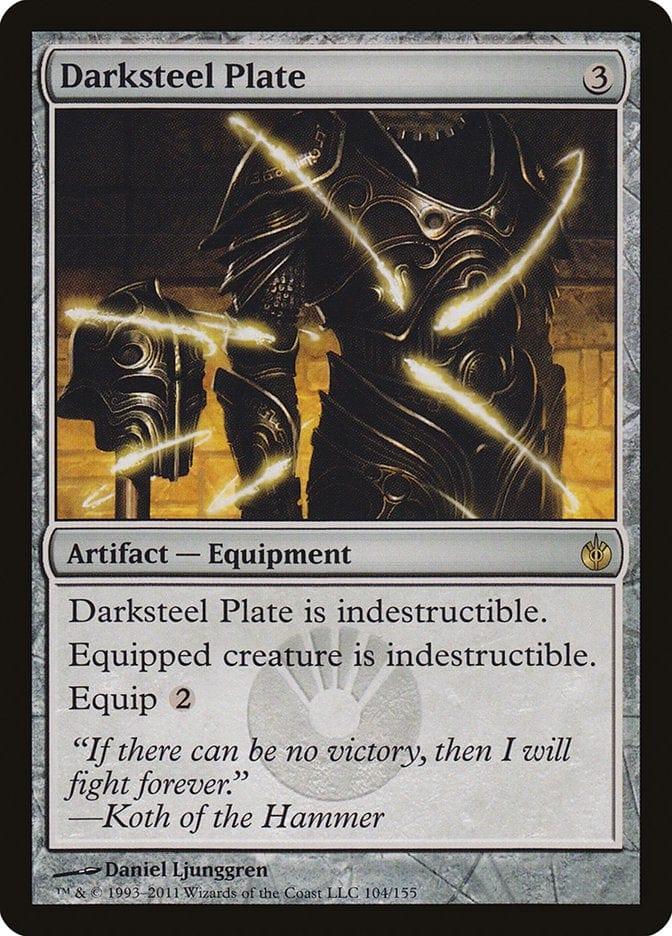 Magic: The Gathering MTG Single Darksteel Plate [Mirrodin Besieged]