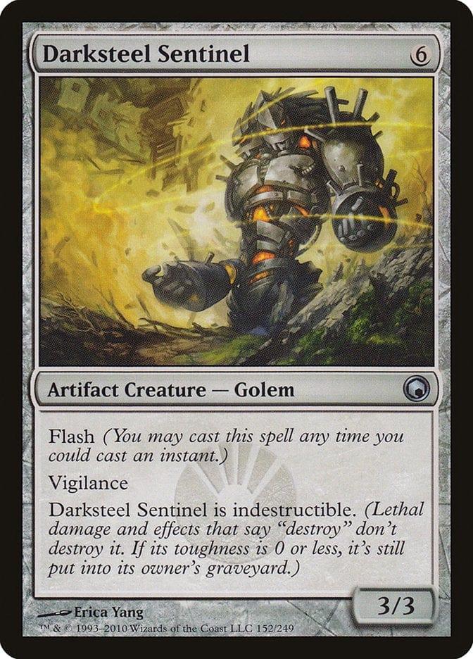 Magic: The Gathering MTG Single Darksteel Sentinel [Scars of Mirrodin]