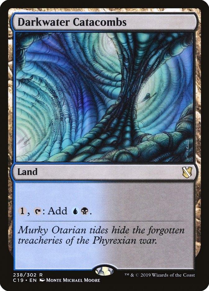 Magic: The Gathering MTG Single Darkwater Catacombs [Commander 2019]