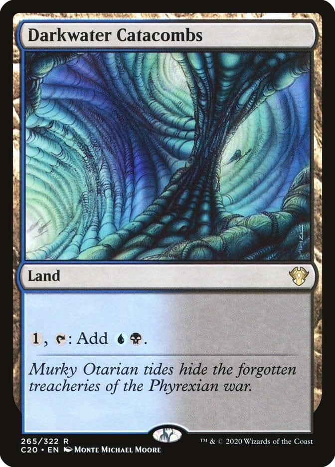 Magic: The Gathering MTG Single Darkwater Catacombs [Commander 2020]