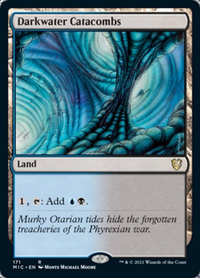 Magic: The Gathering MTG Single Darkwater Catacombs [Innistrad: Midnight Hunt Commander]