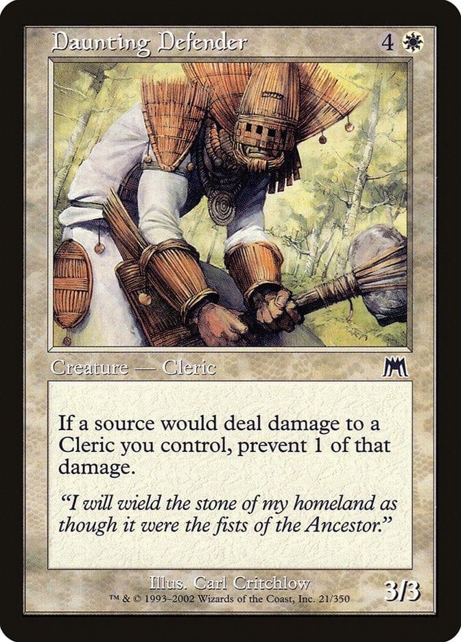 Magic: The Gathering MTG Single Daunting Defender [Onslaught]