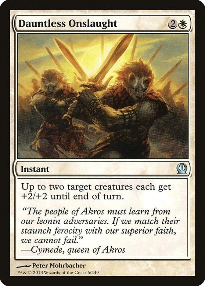 Magic: The Gathering MTG Single Dauntless Onslaught [Theros]