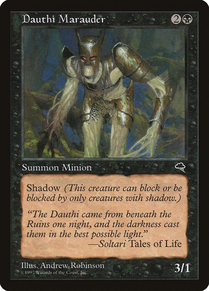 Magic: The Gathering MTG Single Dauthi Marauder [Tempest]