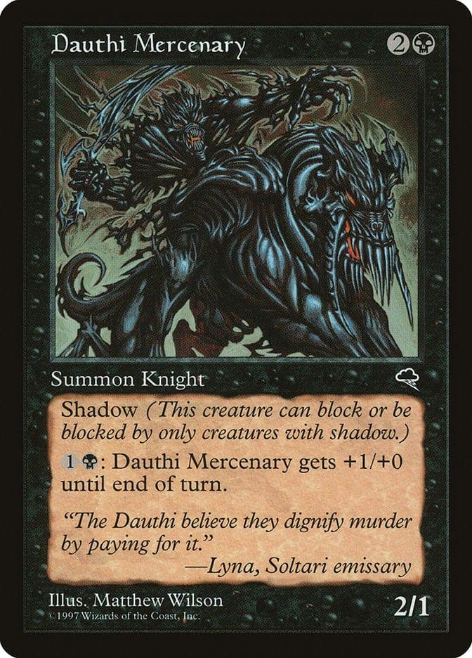 Magic: The Gathering MTG Single Dauthi Mercenary [Tempest]