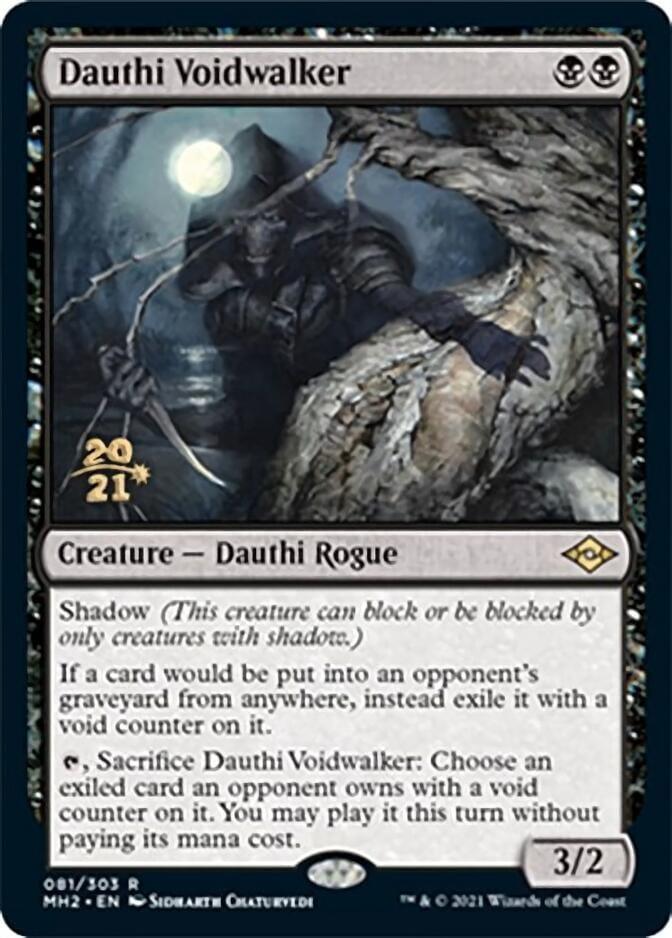 Magic: The Gathering MTG Single Dauthi Voidwalker [Modern Horizons 2 Prerelease Promos]