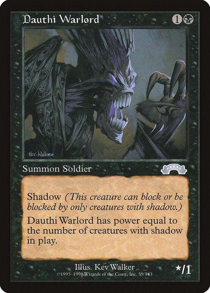 Magic: The Gathering MTG Single Dauthi Warlord [Exodus]
