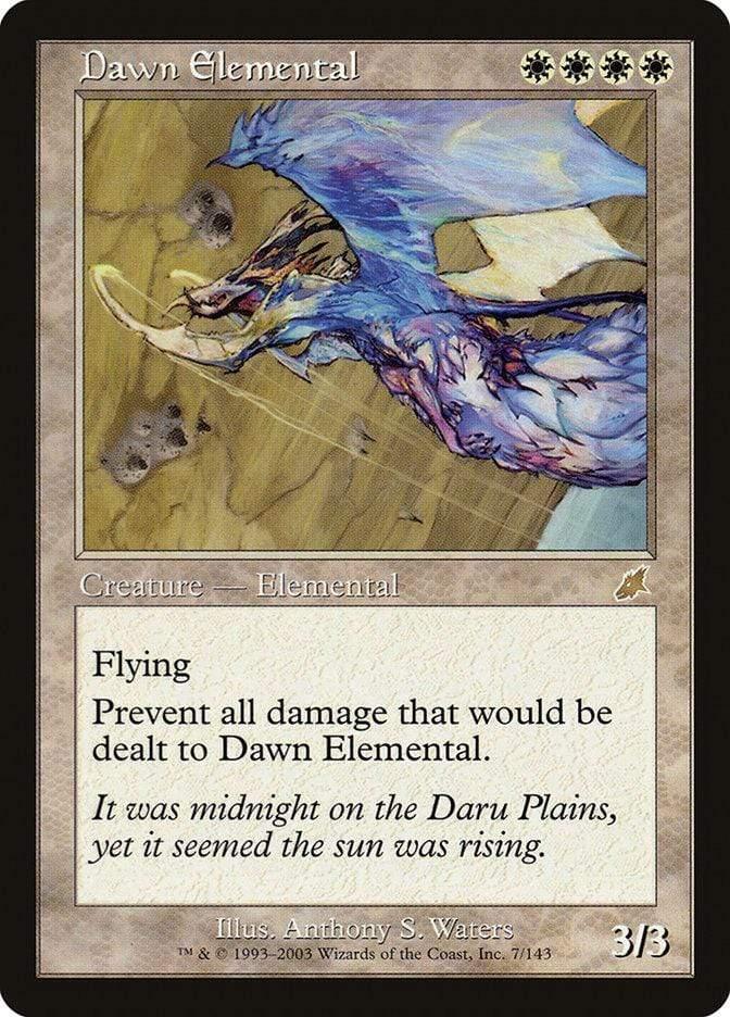 Magic: The Gathering MTG Single Dawn Elemental [Scourge]