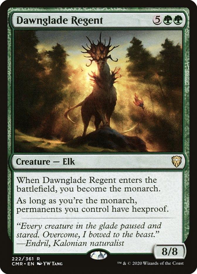 Magic: The Gathering MTG Single Dawnglade Regent [Commander Legends]