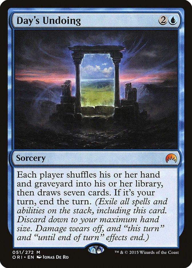 Magic: The Gathering MTG Single Day's Undoing [Magic Origins]