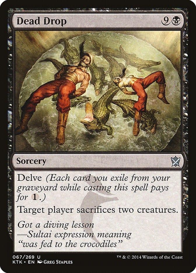 Magic: The Gathering MTG Single Dead Drop [Khans of Tarkir]