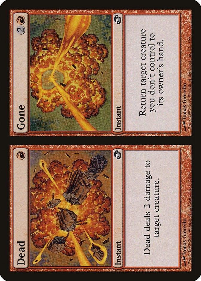 Magic: The Gathering MTG Single Dead // Gone [Planar Chaos]