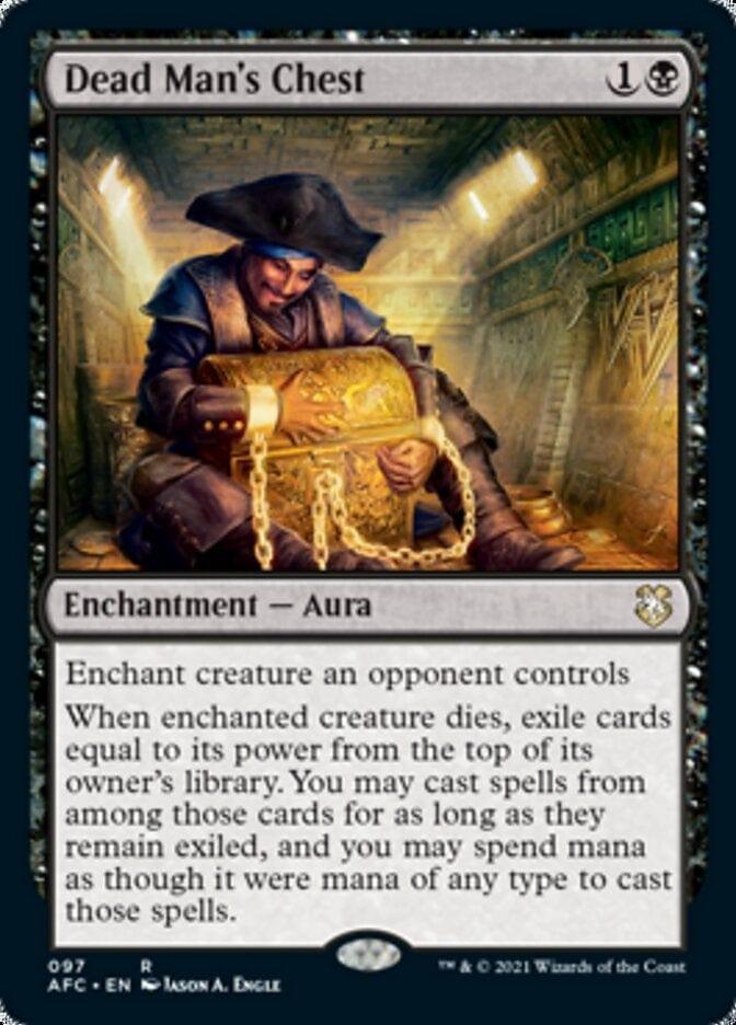 Magic: The Gathering MTG Single Dead Man's Chest [Dungeons & Dragons: Adventures in the Forgotten Realms Commander]