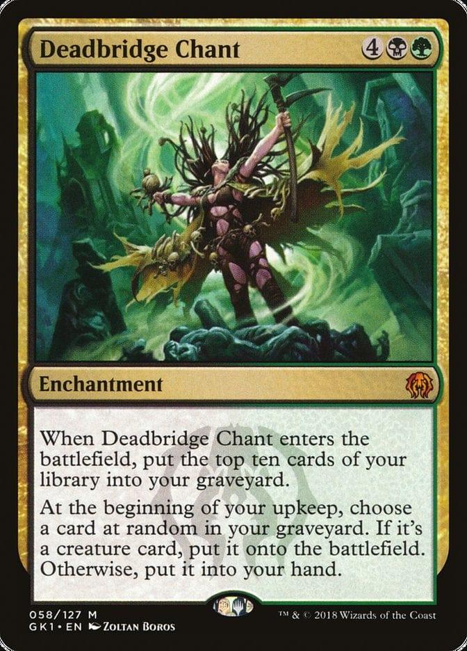 Magic: The Gathering MTG Single Deadbridge Chant [Guilds of Ravnica Guild Kit]