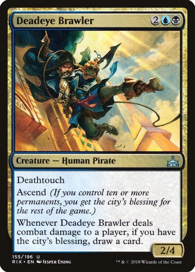 Magic: The Gathering MTG Single Deadeye Brawler [Rivals of Ixalan]
