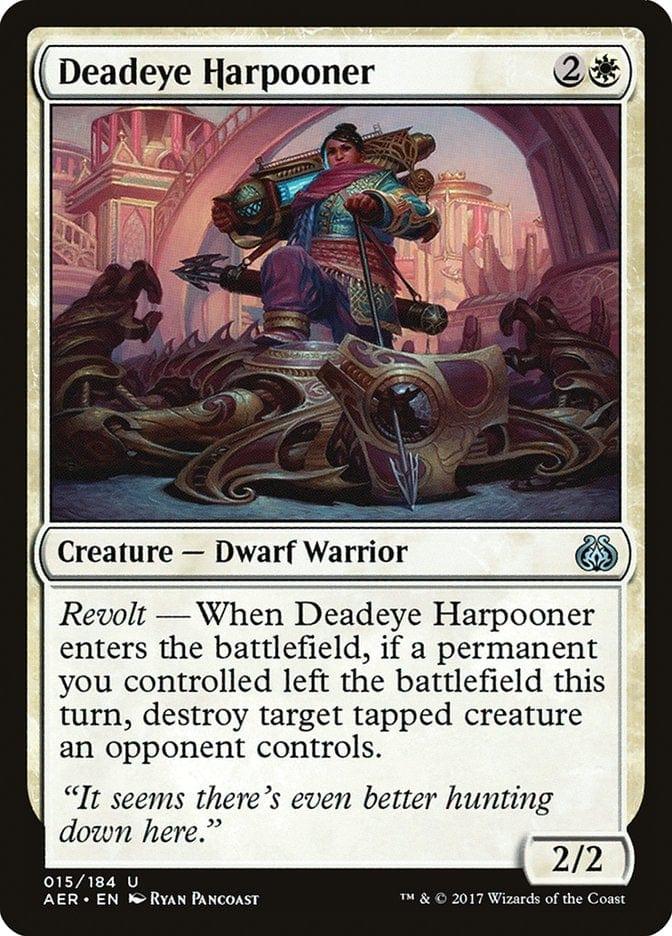 Magic: The Gathering MTG Single Deadeye Harpooner [Aether Revolt]