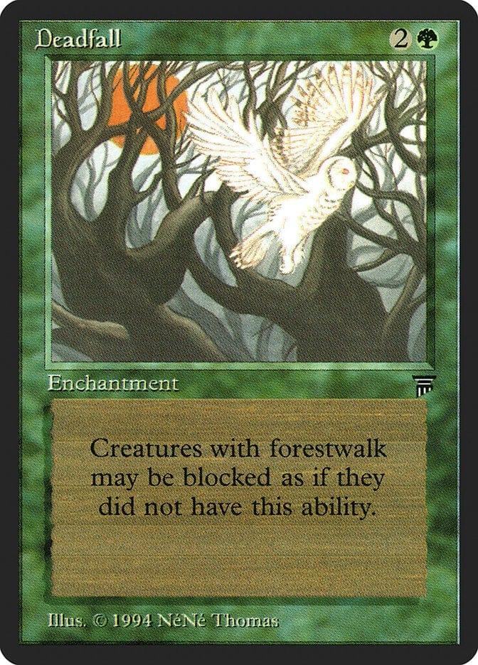 Magic: The Gathering MTG Single Deadfall [Legends]