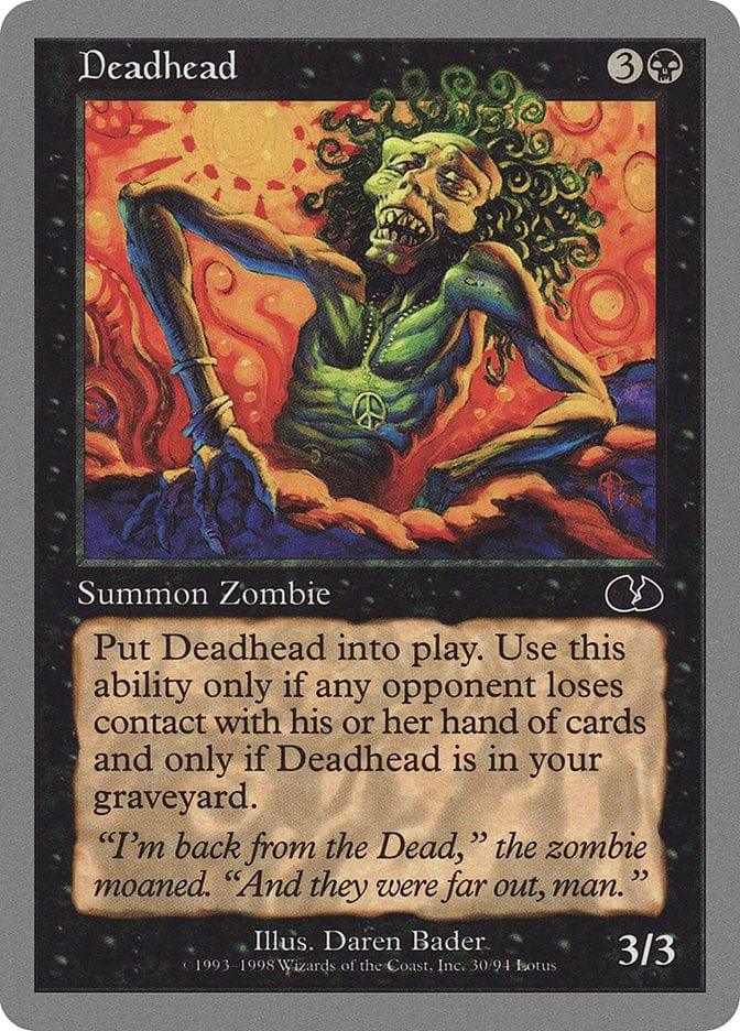 Magic: The Gathering MTG Single Deadhead [Unglued]