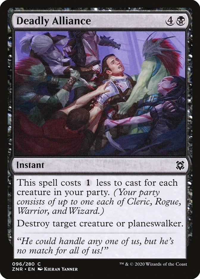 Magic: The Gathering MTG Single Deadly Alliance [Zendikar Rising]