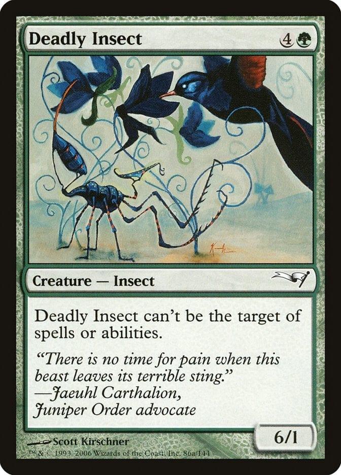 Magic: The Gathering MTG Single Deadly Insect [Coldsnap Theme Decks]