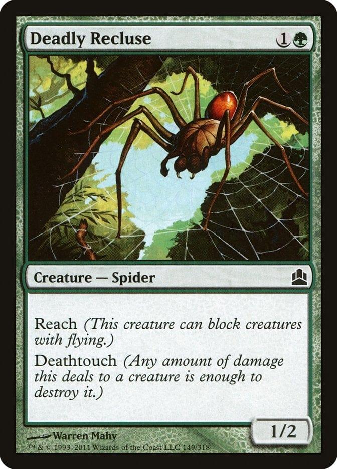 Magic: The Gathering MTG Single Deadly Recluse [Commander 2011]