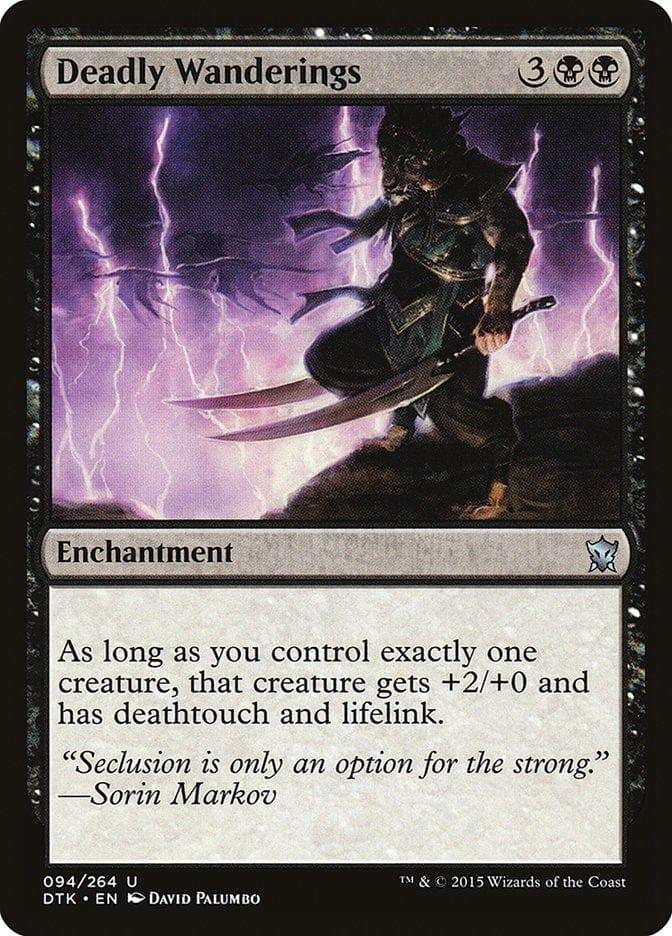 Magic: The Gathering MTG Single Deadly Wanderings [Dragons of Tarkir]