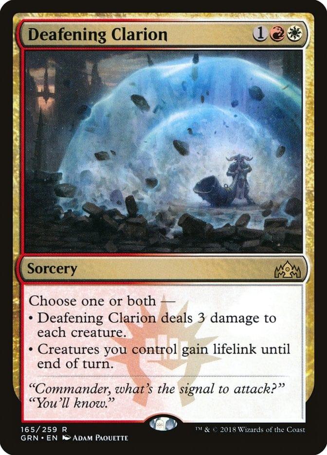 Magic: The Gathering MTG Single Deafening Clarion [Guilds of Ravnica]