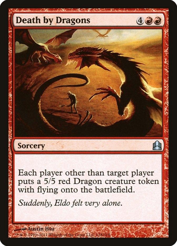 Magic: The Gathering MTG Single Death by Dragons [Commander 2011]