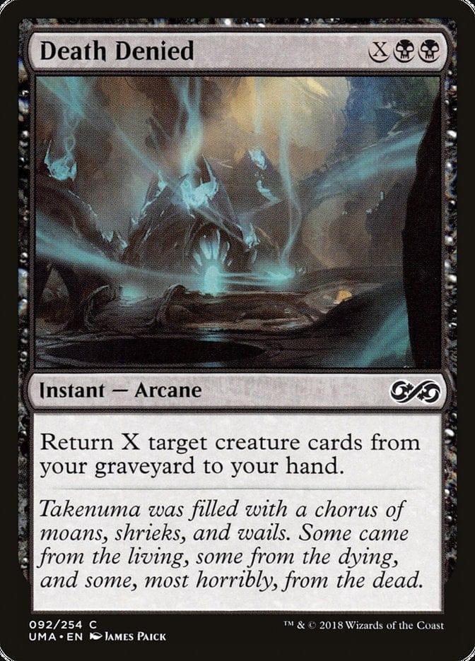 Magic: The Gathering MTG Single Death Denied [Ultimate Masters]