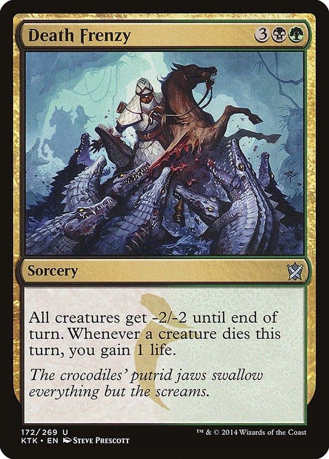 Magic: The Gathering MTG Single Death Frenzy [Khans of Tarkir]