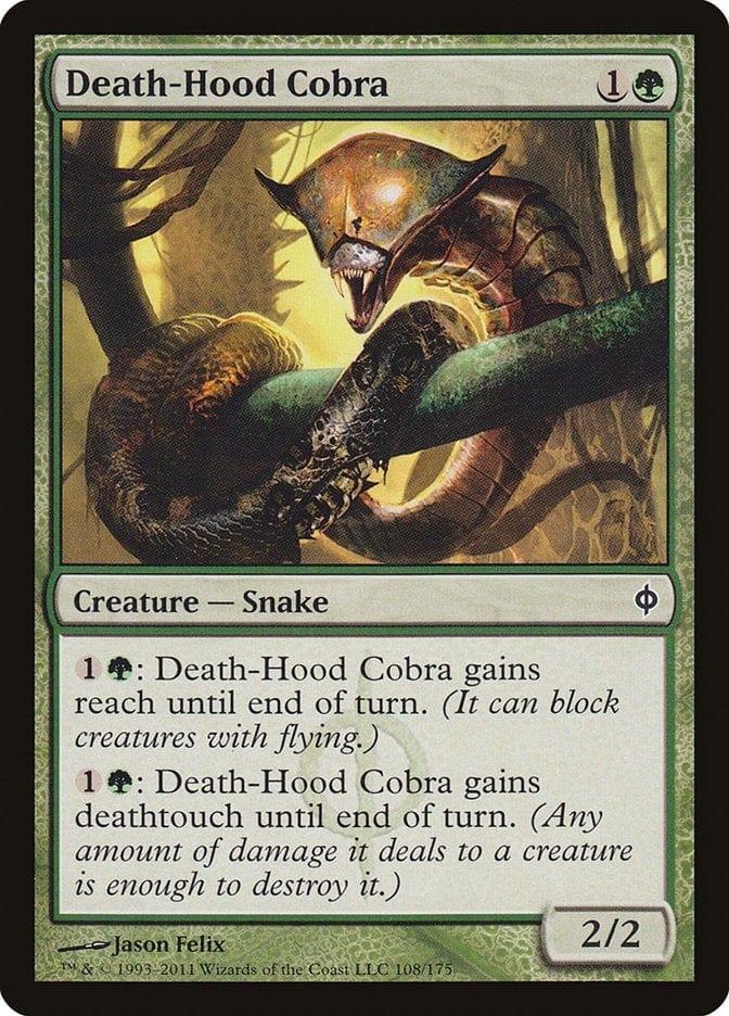 Magic: The Gathering MTG Single Death-Hood Cobra [New Phyrexia]