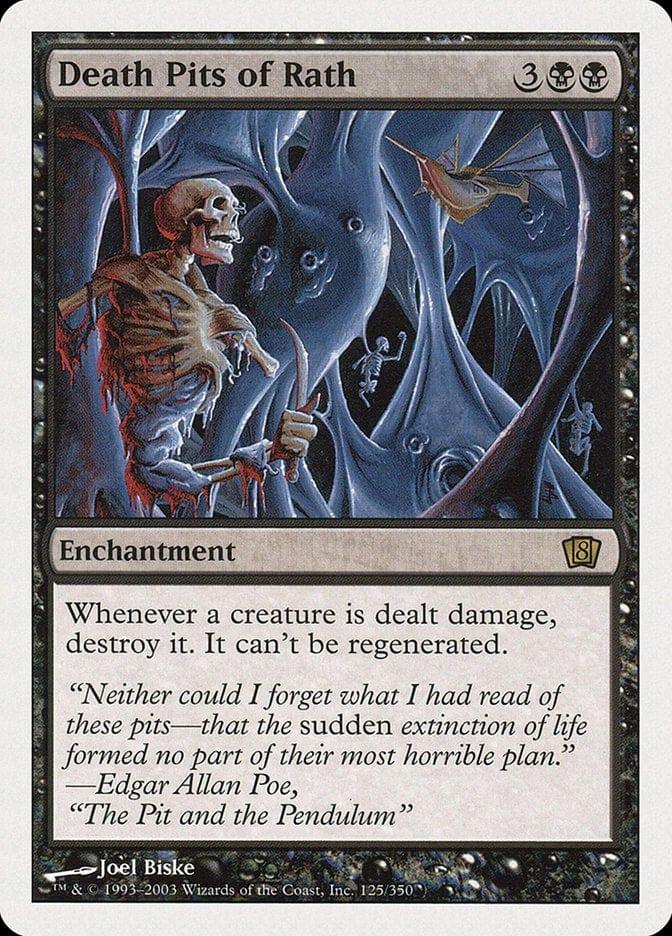 Magic: The Gathering MTG Single Death Pits of Rath [Eighth Edition]
