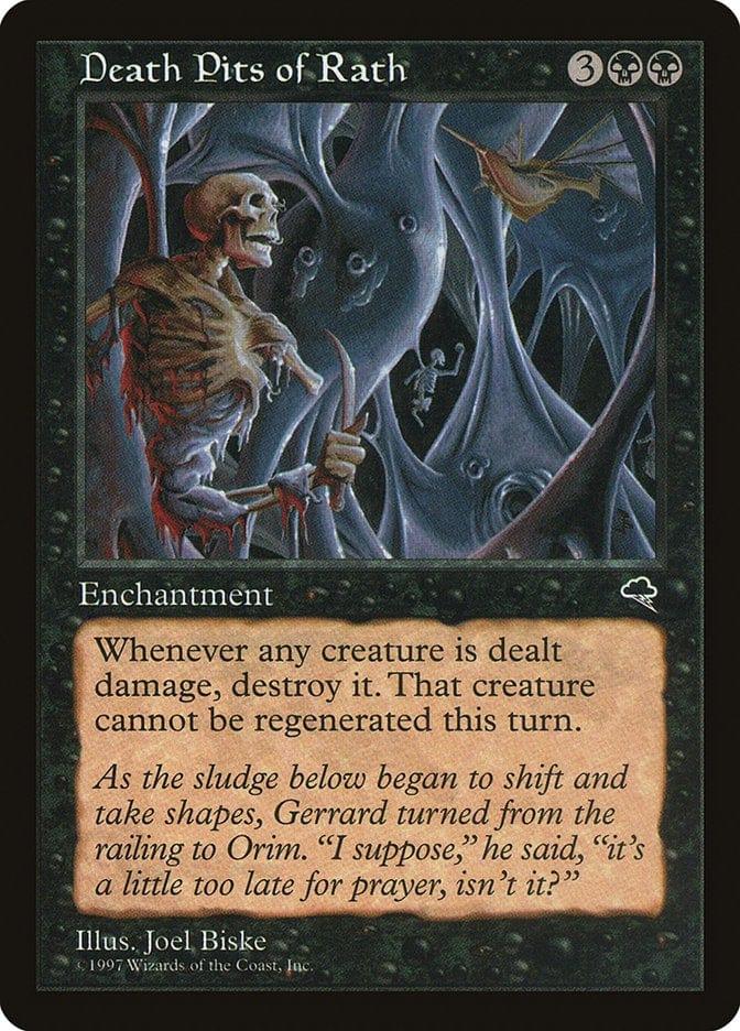 Magic: The Gathering MTG Single Death Pits of Rath [Tempest]