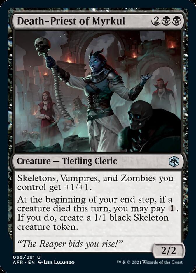 Magic: The Gathering MTG Single Death-Priest of Myrkul [Dungeons & Dragons: Adventures in the Forgotten Realms]