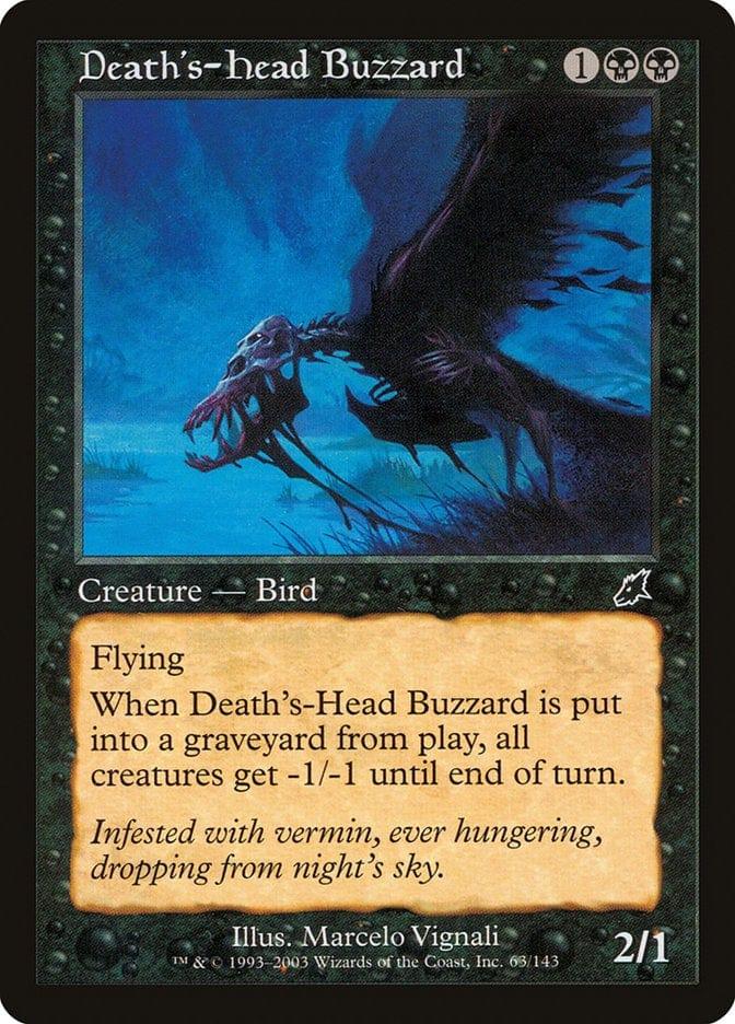 Magic: The Gathering MTG Single Death's-Head Buzzard [Scourge]
