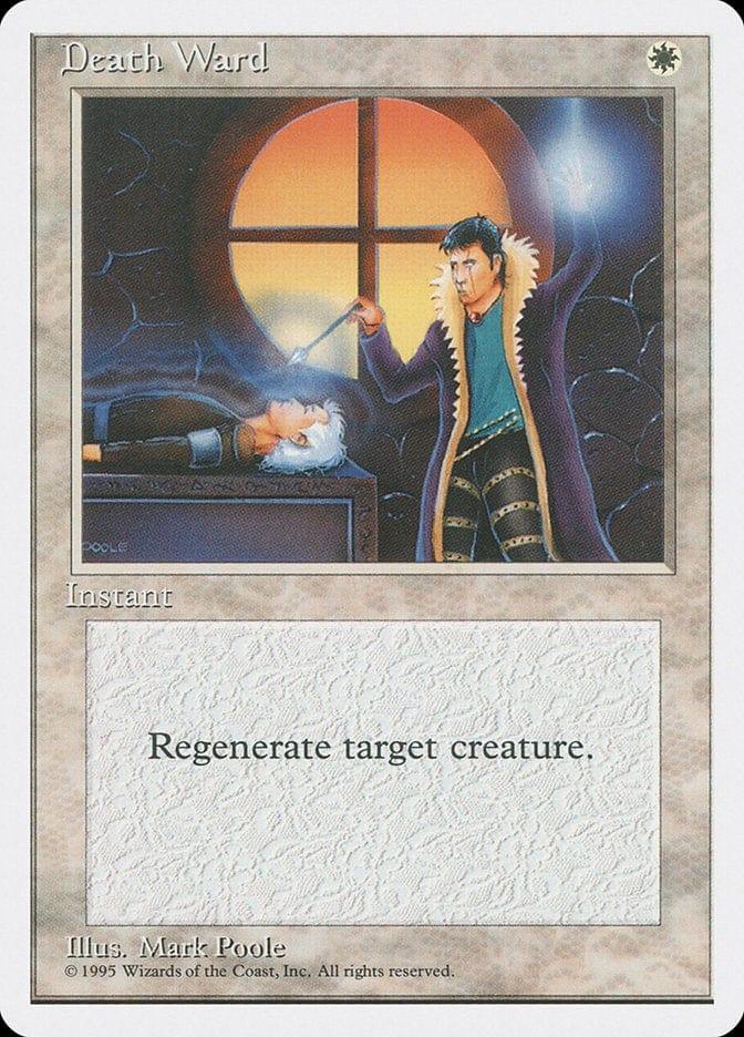 Magic: The Gathering MTG Single Death Ward [Fourth Edition]