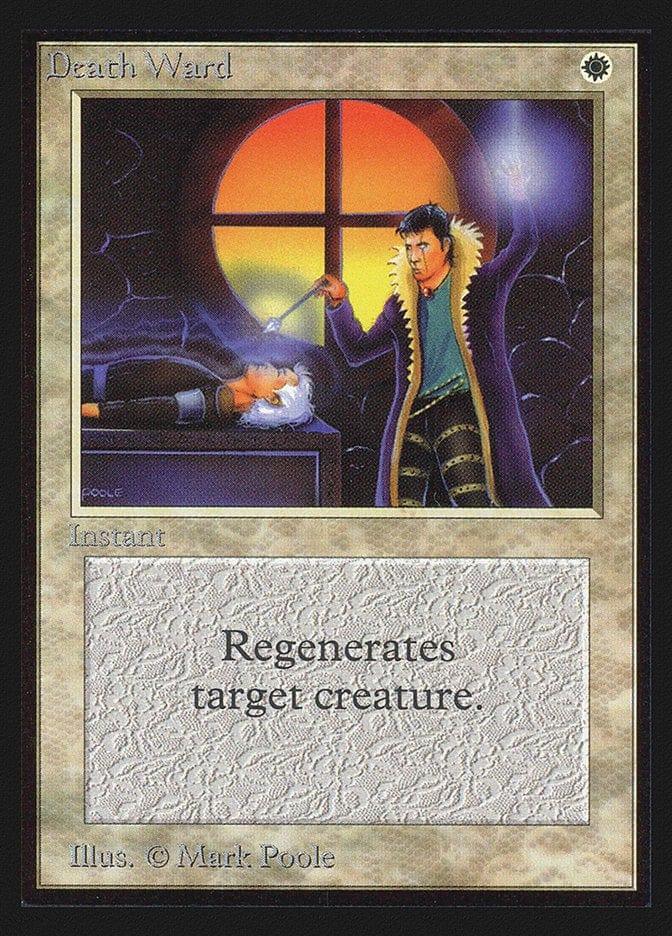 Magic: The Gathering MTG Single Death Ward [International Collectors’ Edition]
