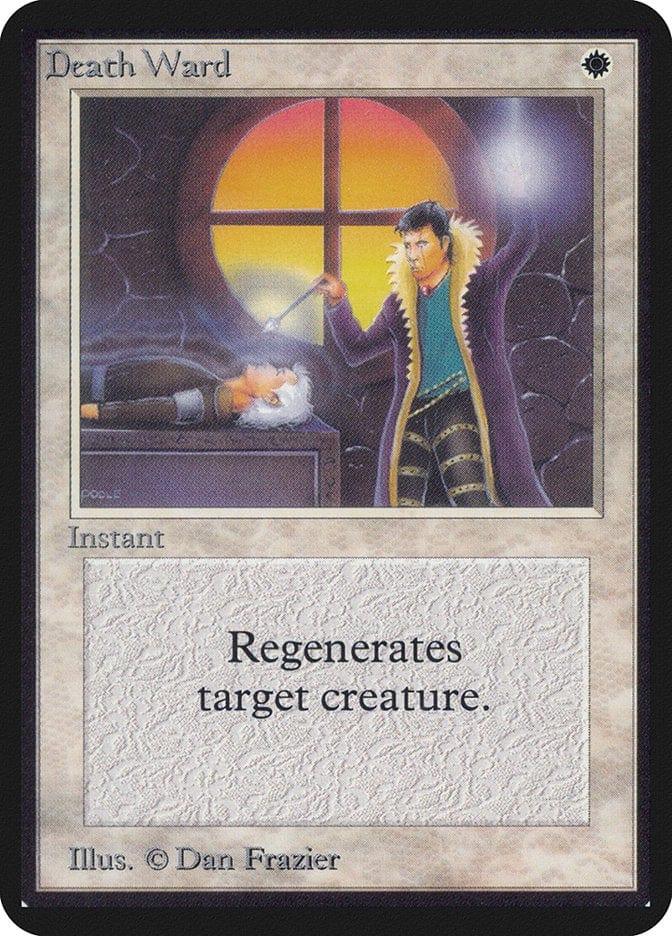 Magic: The Gathering MTG Single Death Ward [Limited Edition Alpha]